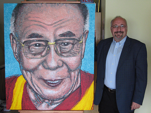 JG mit Bild von Dalai Lama