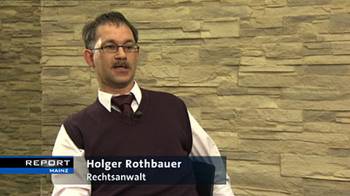Holger Rothbauer der Rechtanwalt