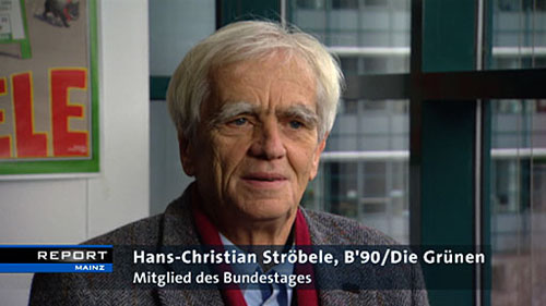 Hans-Christian Ströbele, Mitglied des Bundestages