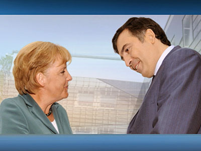 Angela Merkel in Report Mainz